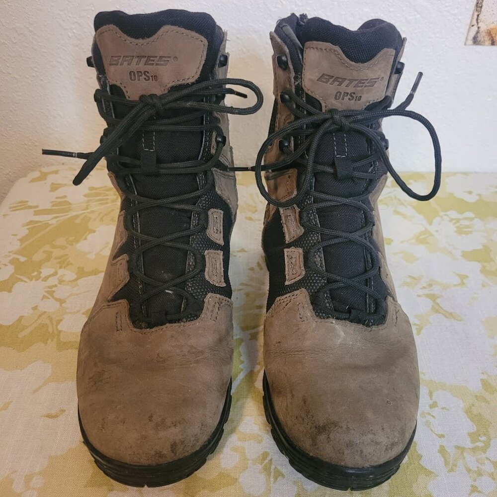BATES Tactical & Military Men's Suede Boots - Size 9 - Picture 3 of 10